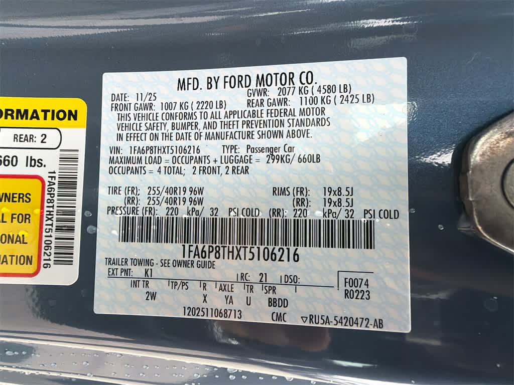 2026 Ford Mustang EcoBoost