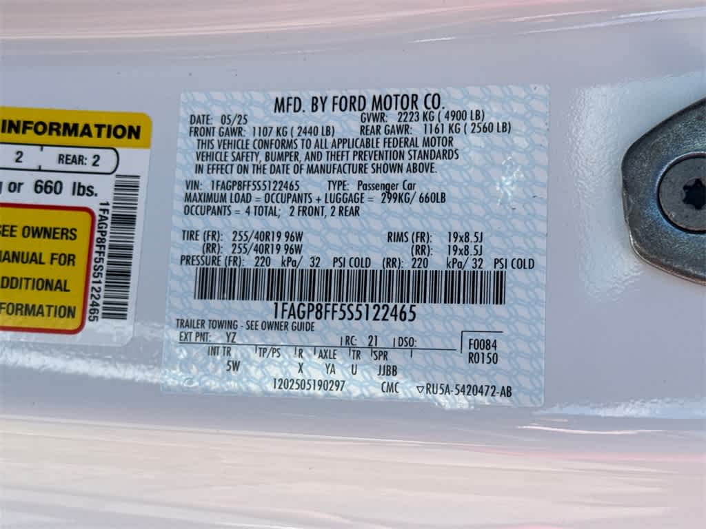 2025 Ford Mustang GT Premium