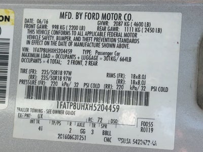 2017 Ford Mustang EcoBoost Premium