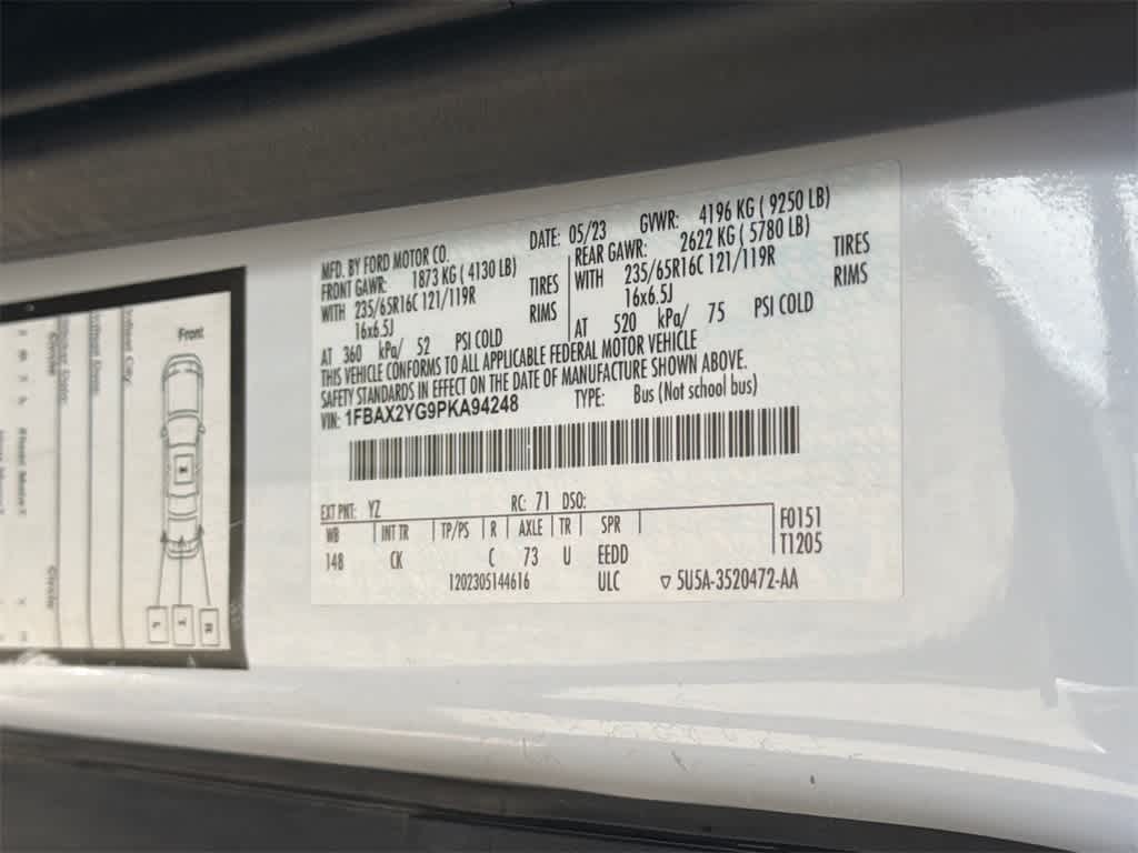 2023 Ford Transit Passenger XLT