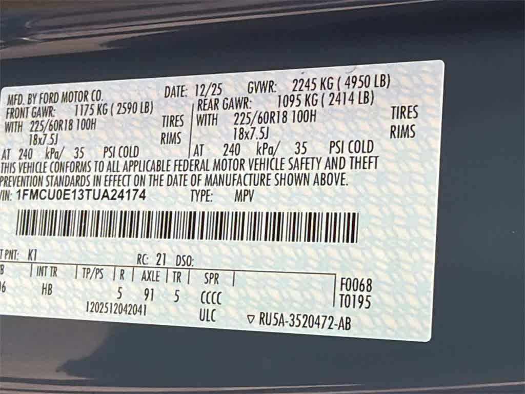 2026 Ford Escape PHEV