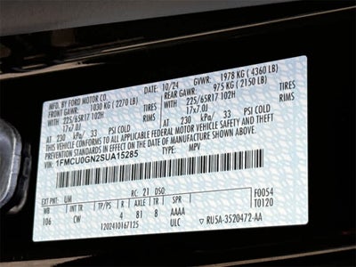 2025 Ford Escape Active