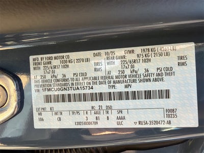 2026 Ford Escape Active