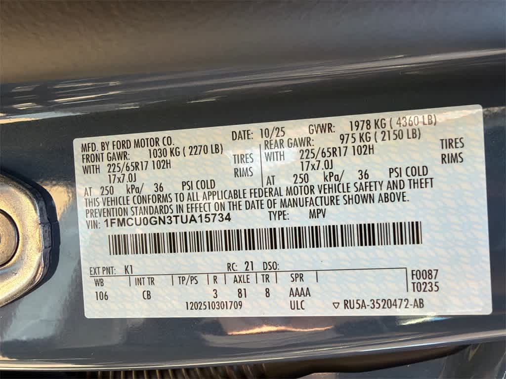 2026 Ford Escape Active