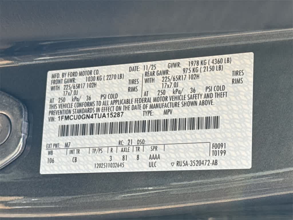 2026 Ford Escape Active