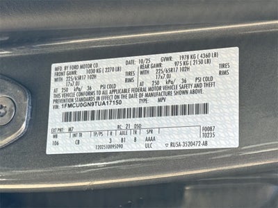 2026 Ford Escape Active