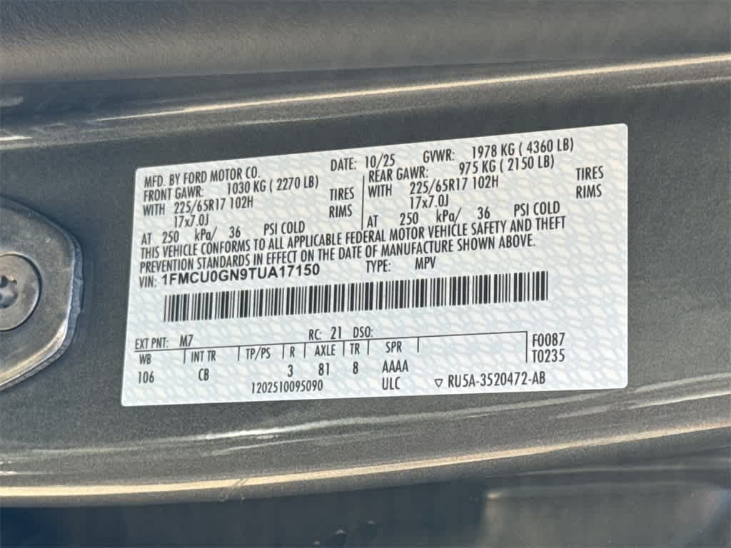 2026 Ford Escape Active