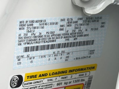 2026 Ford Expedition Tremor