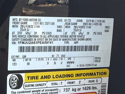 2023 Ford Expedition Limited