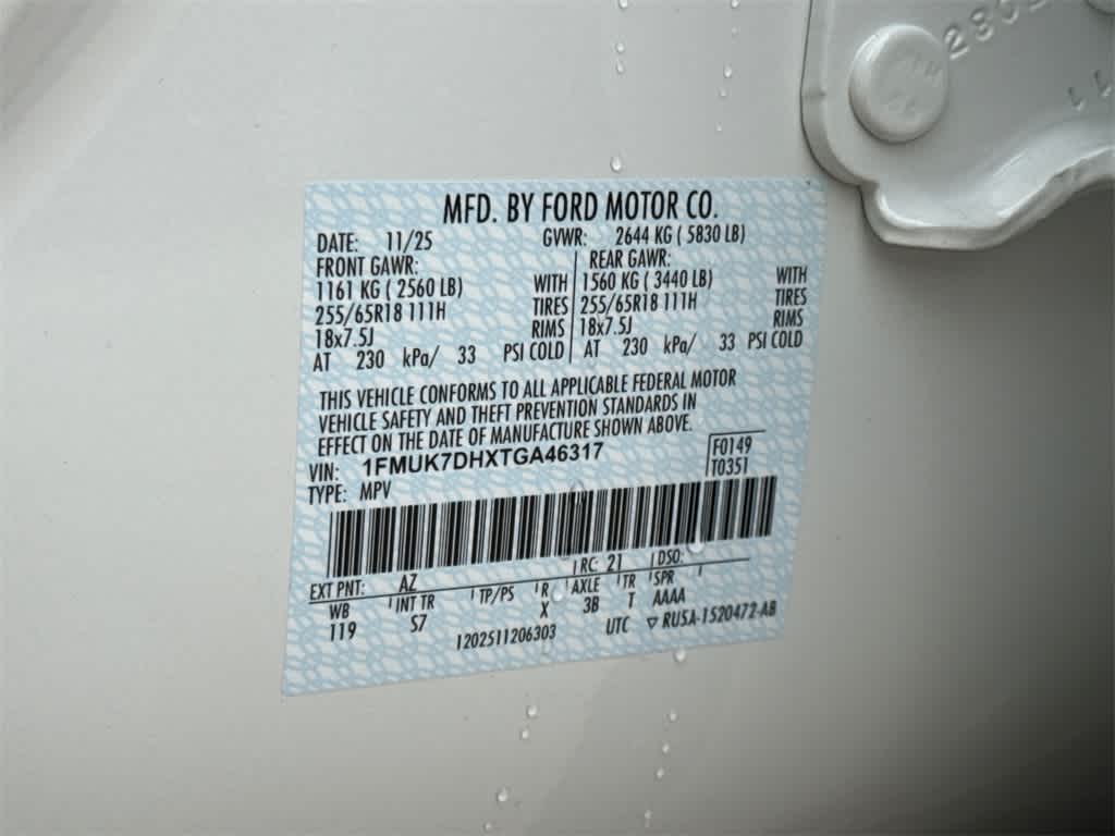 2026 Ford Explorer Active w/100A Pkg