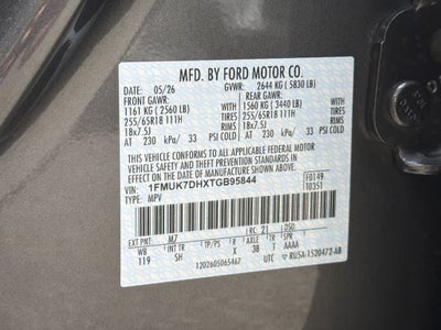 2026 Ford Explorer Active w/200A Pkg