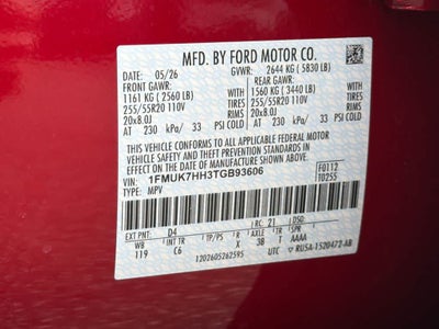 2026 Ford Explorer Platinum