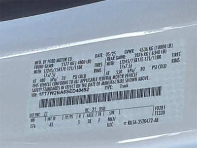 2025 Ford Super Duty F-250 SRW XL