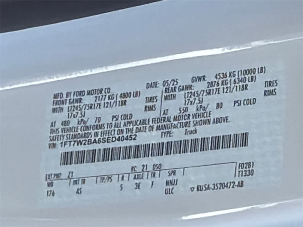 2025 Ford Super Duty F-250 SRW XL