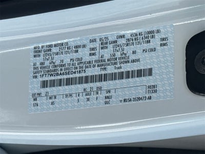 2025 Ford Super Duty F-250 SRW XL