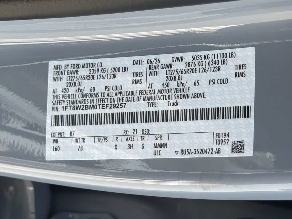 2026 Ford Super Duty F-250 SRW Platinum