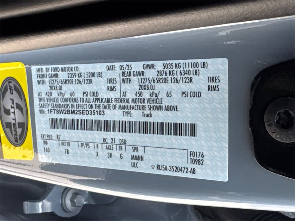 2025 Ford Super Duty F-250 SRW Platinum