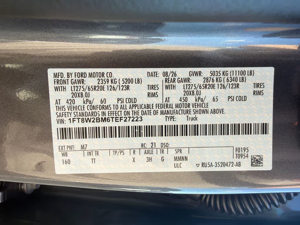 2026 Ford Super Duty F-250 SRW Platinum