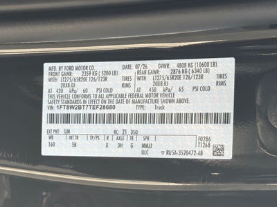 2026 Ford Super Duty F-250 SRW LARIAT