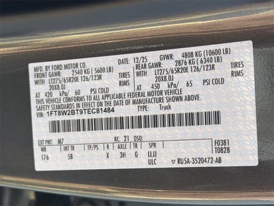 2026 Ford Super Duty F-250 SRW F-250® Lariat®