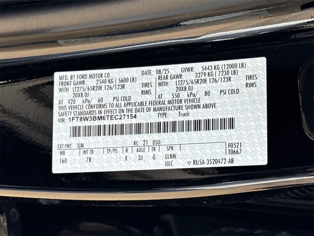 2026 Ford Super Duty F-350 SRW Platinum