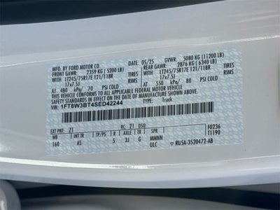 2025 Ford Super Duty F-350 SRW XL