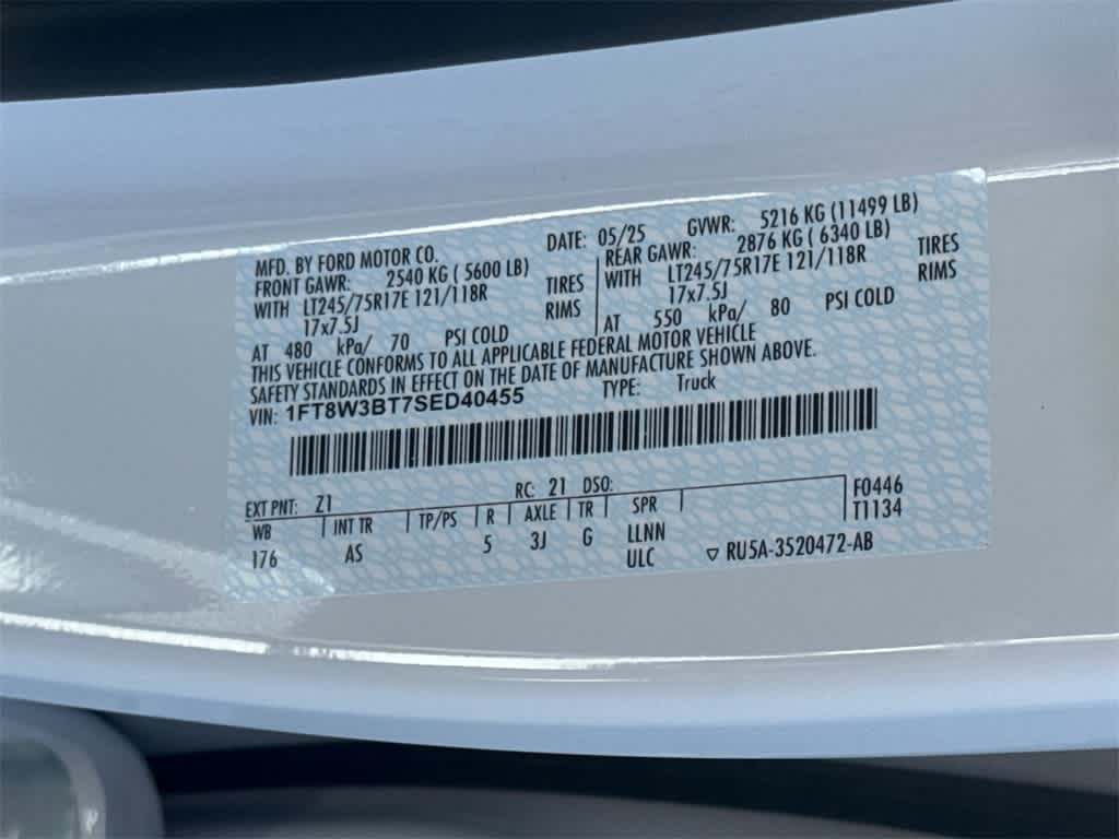 2025 Ford Super Duty F-350 SRW XL