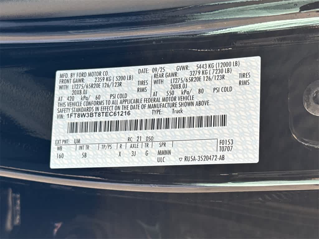 2026 Ford Super Duty F-350 SRW F-350® Lariat®