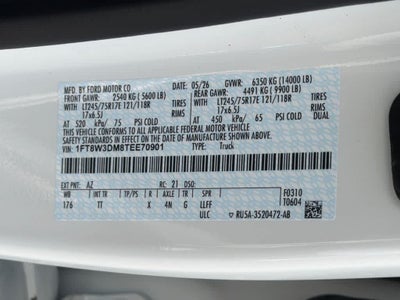 2026 Ford Super Duty F-350 DRW Pickup Platinum