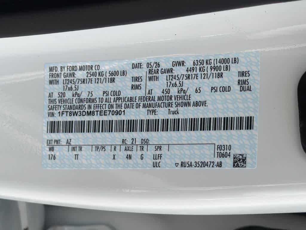 2026 Ford Super Duty F-350 DRW Pickup Platinum
