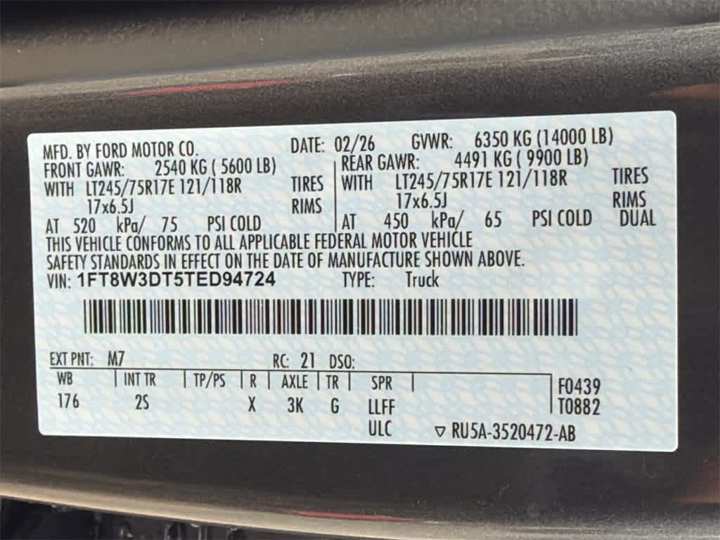 2026 Ford Super Duty F-350 DRW Pickup XLT