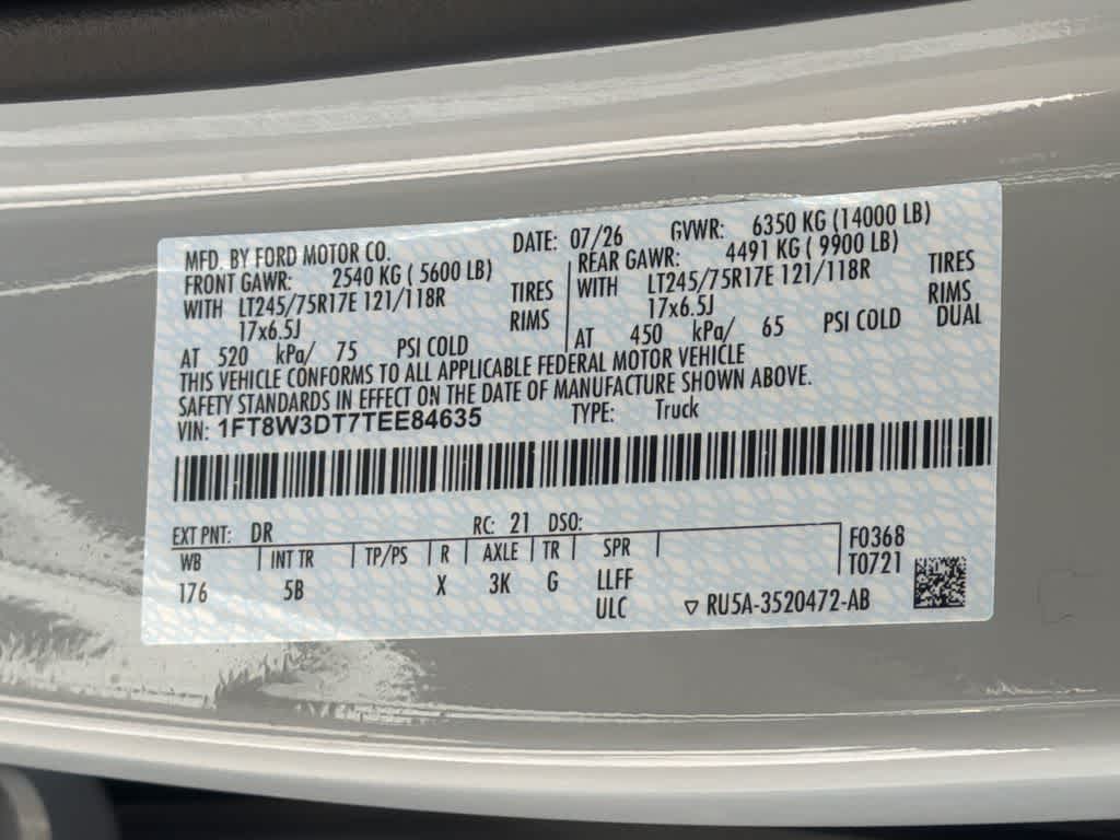 2026 Ford Super Duty F-350 DRW Pickup LARIAT