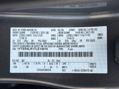 2026 Ford Ranger Raptor