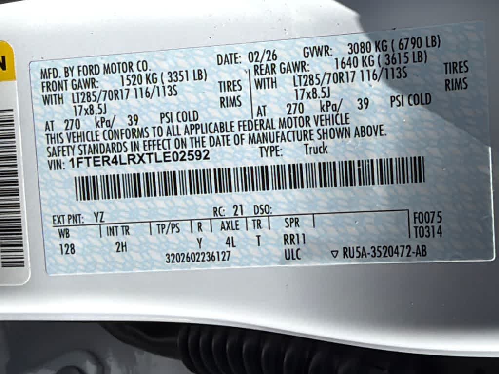 2026 Ford Ranger Raptor