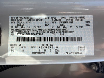 2023 Ford F-150 XLT