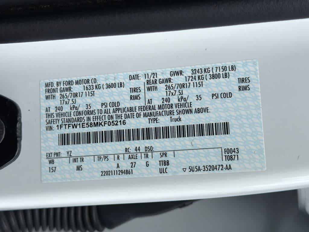 2021 Ford F-150 XLT