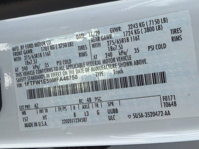 2021 Ford F-150 LARIAT