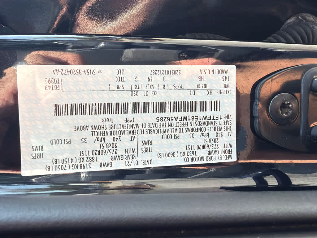 2021 Ford F-150 LARIAT