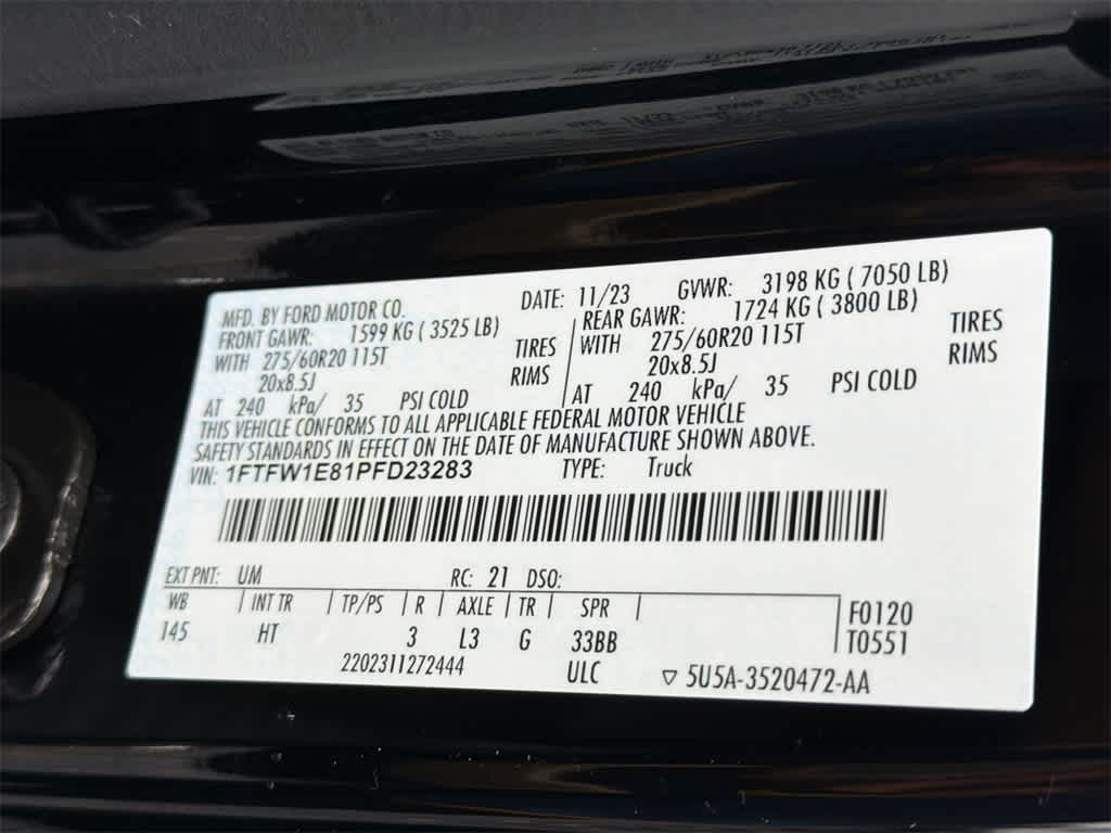 2023 Ford F-150 LARIAT