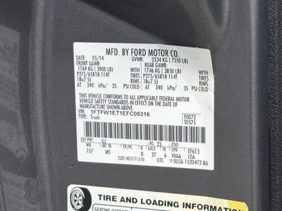2014 Ford F-150 XLT