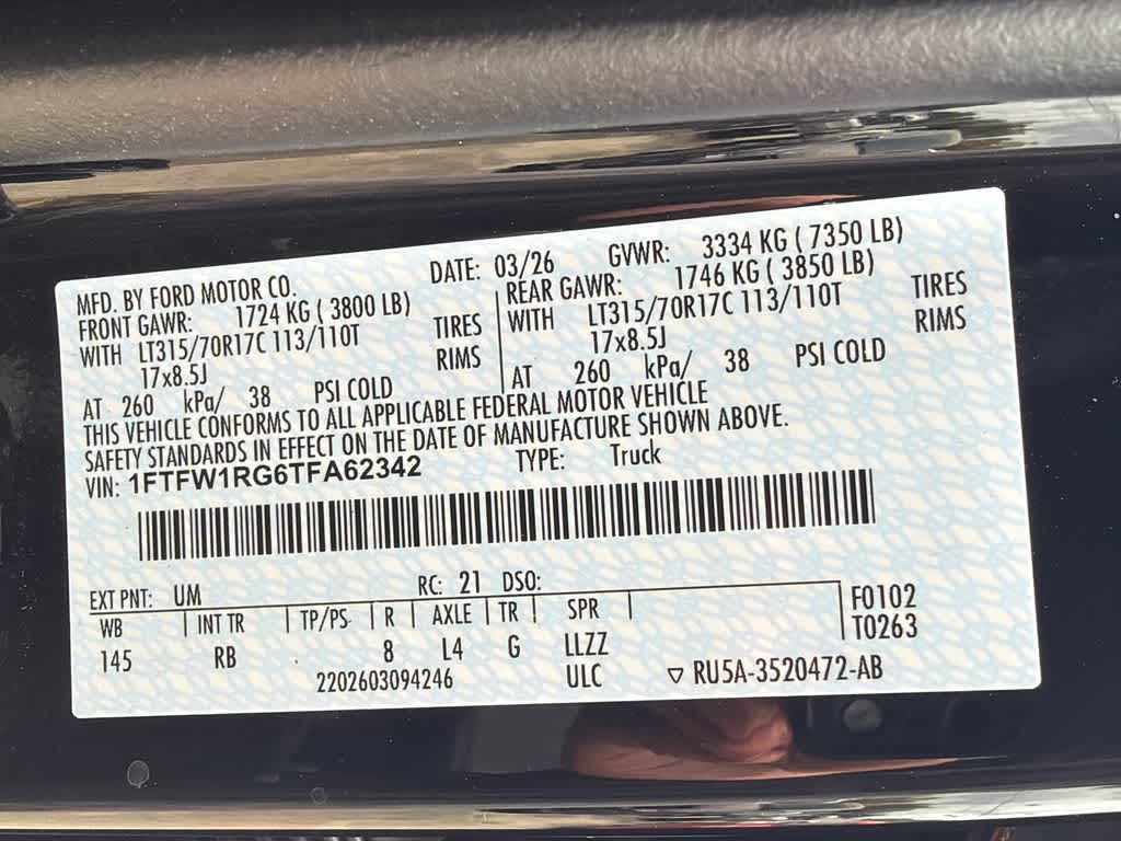 2026 Ford F-150 Raptor