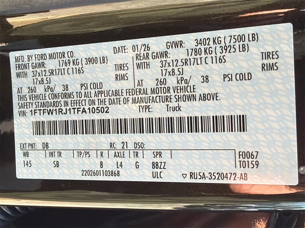 2026 Ford F-150 Raptor