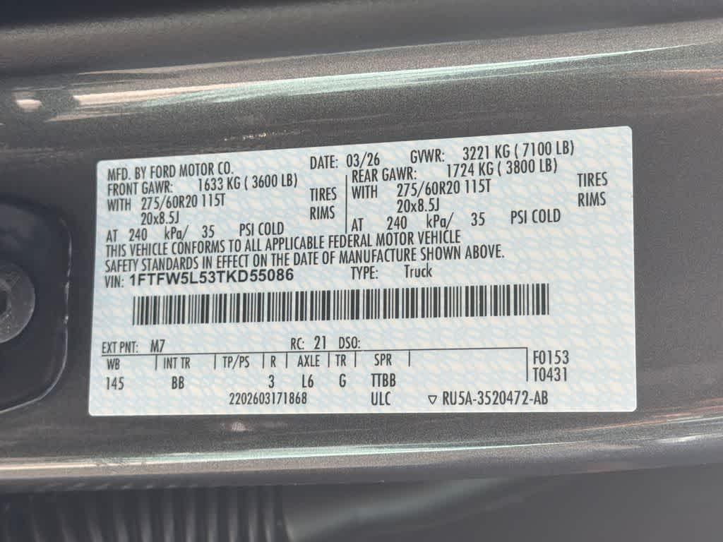 2026 Ford F-150 LARIAT