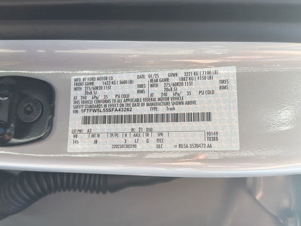 2025 Ford F-150 LARIAT