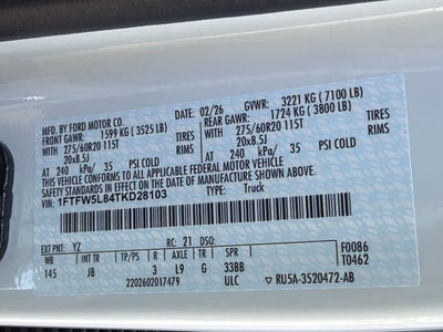 2026 Ford F-150 Lariat®