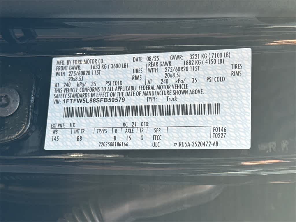 2025 Ford F-150 LARIAT