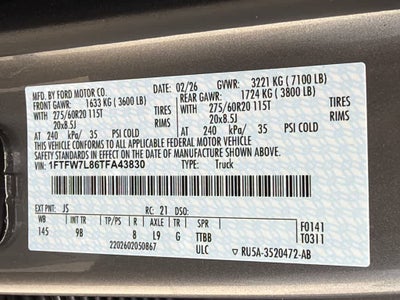 2026 Ford F-150 Platinum