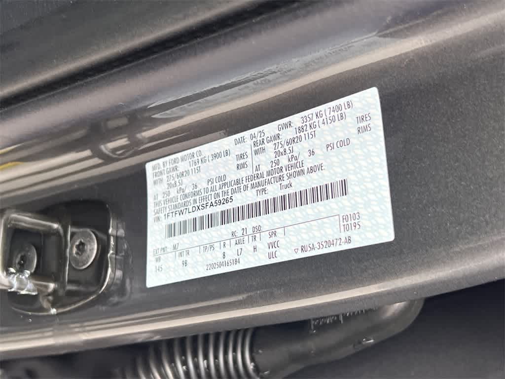 2025 Ford F-150 Platinum