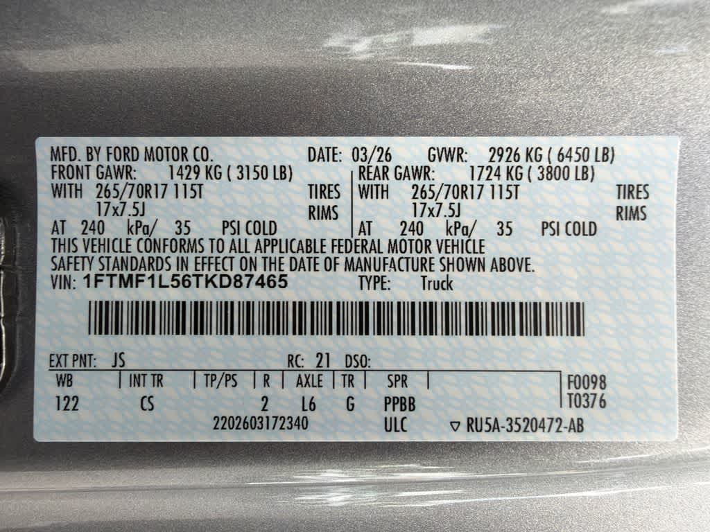 2026 Ford F-150 XL