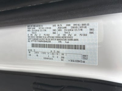 2024 Ford Transit T-150 130" Low Rf 8670 GVWR RWD